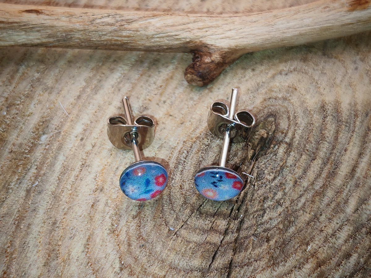 Clous d'oreilles – Éclats pastel