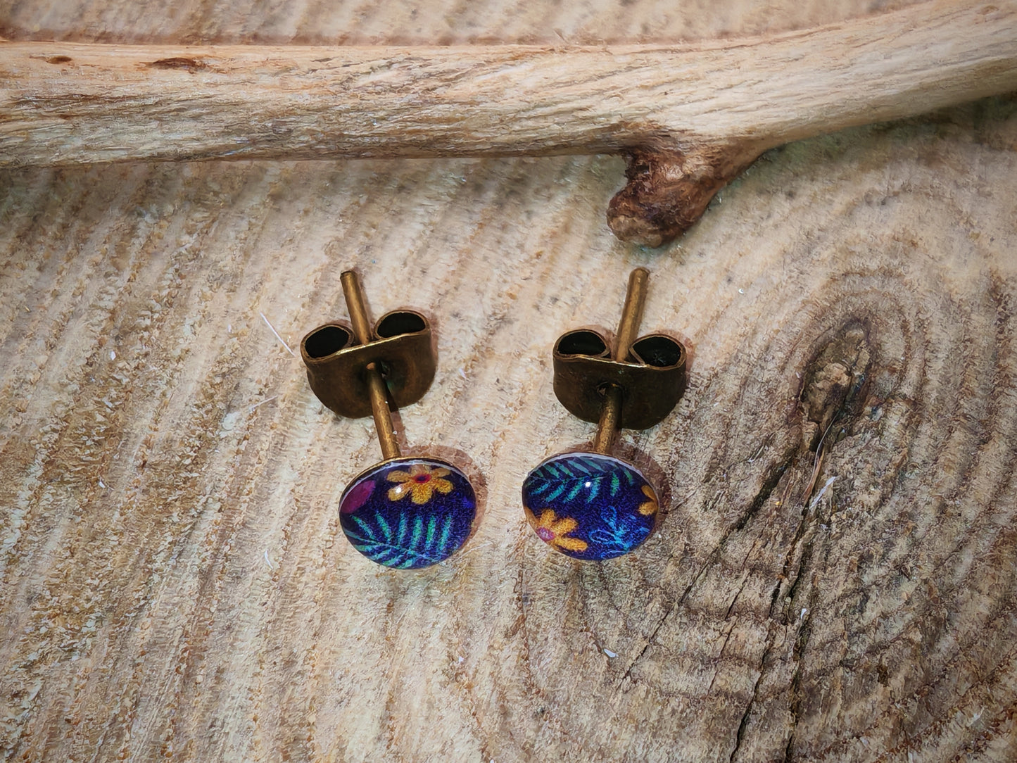 Clous d’oreilles – Jardin tropical nocturne