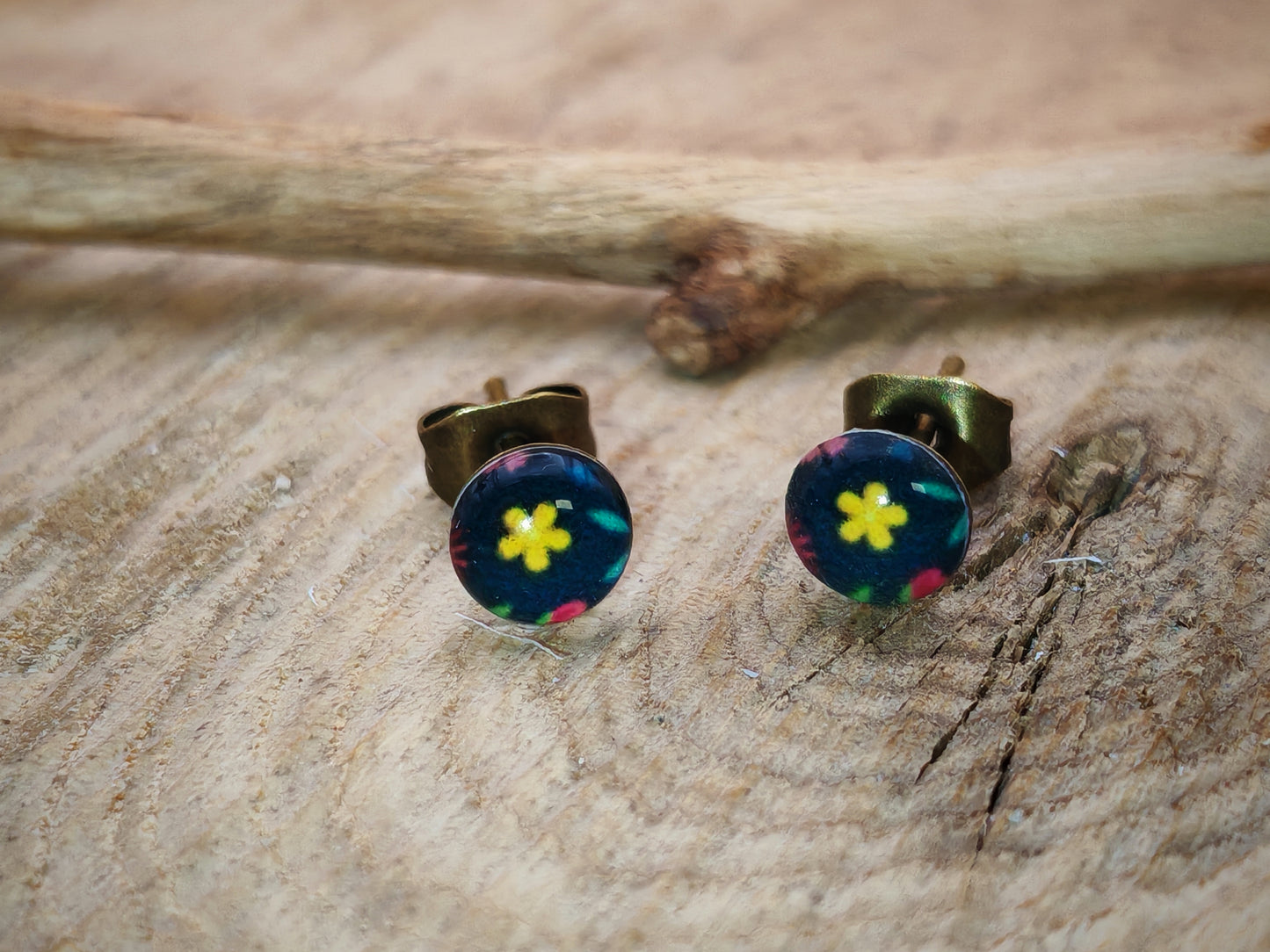 Clous d’oreilles – Fleurs nocturnes