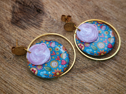 Boucles d’oreilles – Jardin joyeux
