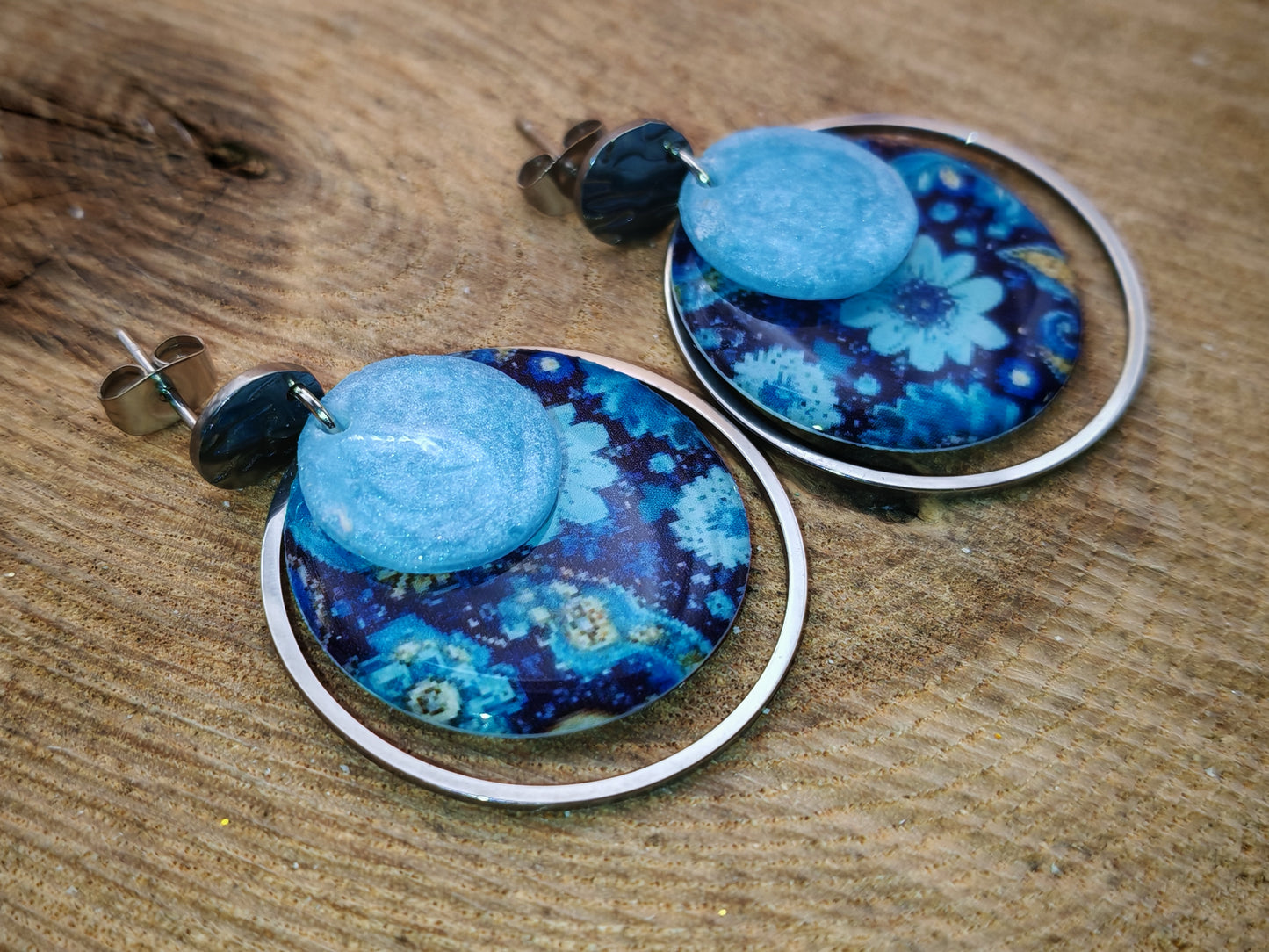 Boucles d’oreilles – Éclosion nocturne