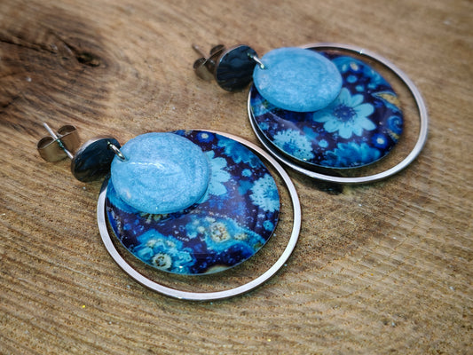 Boucles d’oreilles – Éclosion nocturne