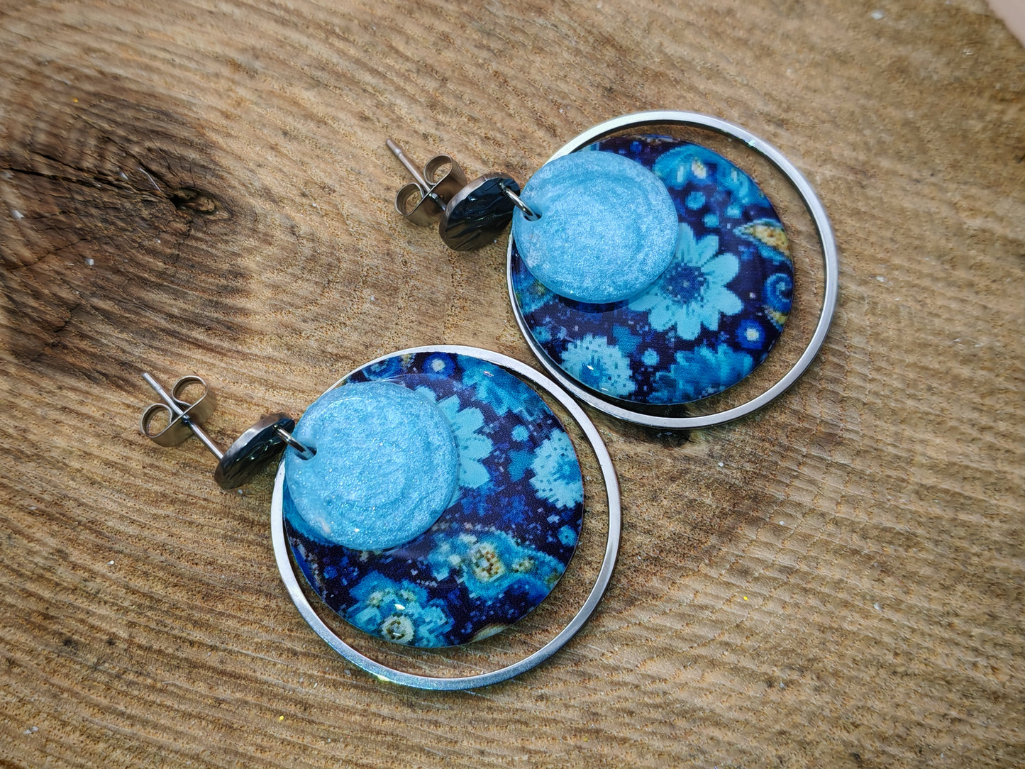 Boucles d’oreilles – Éclosion nocturne