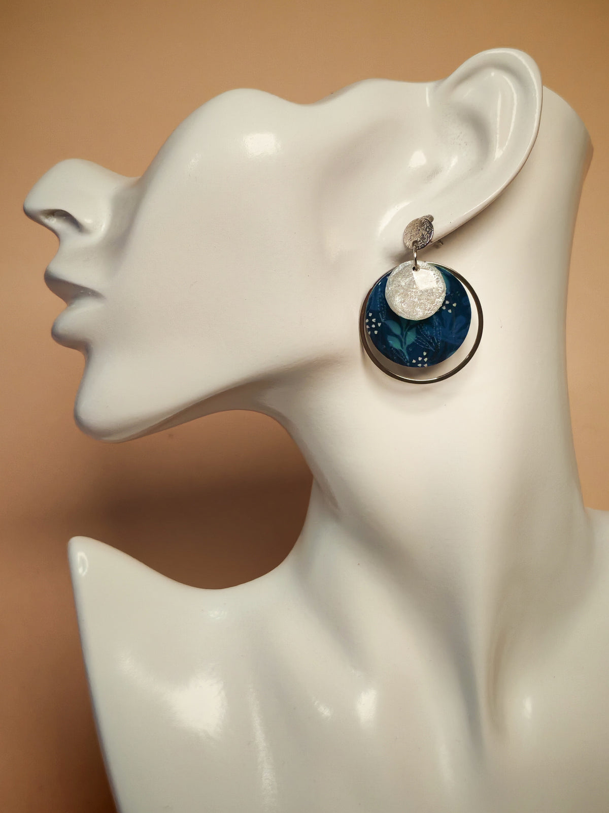 Boucles d’oreilles – Nuit givrée