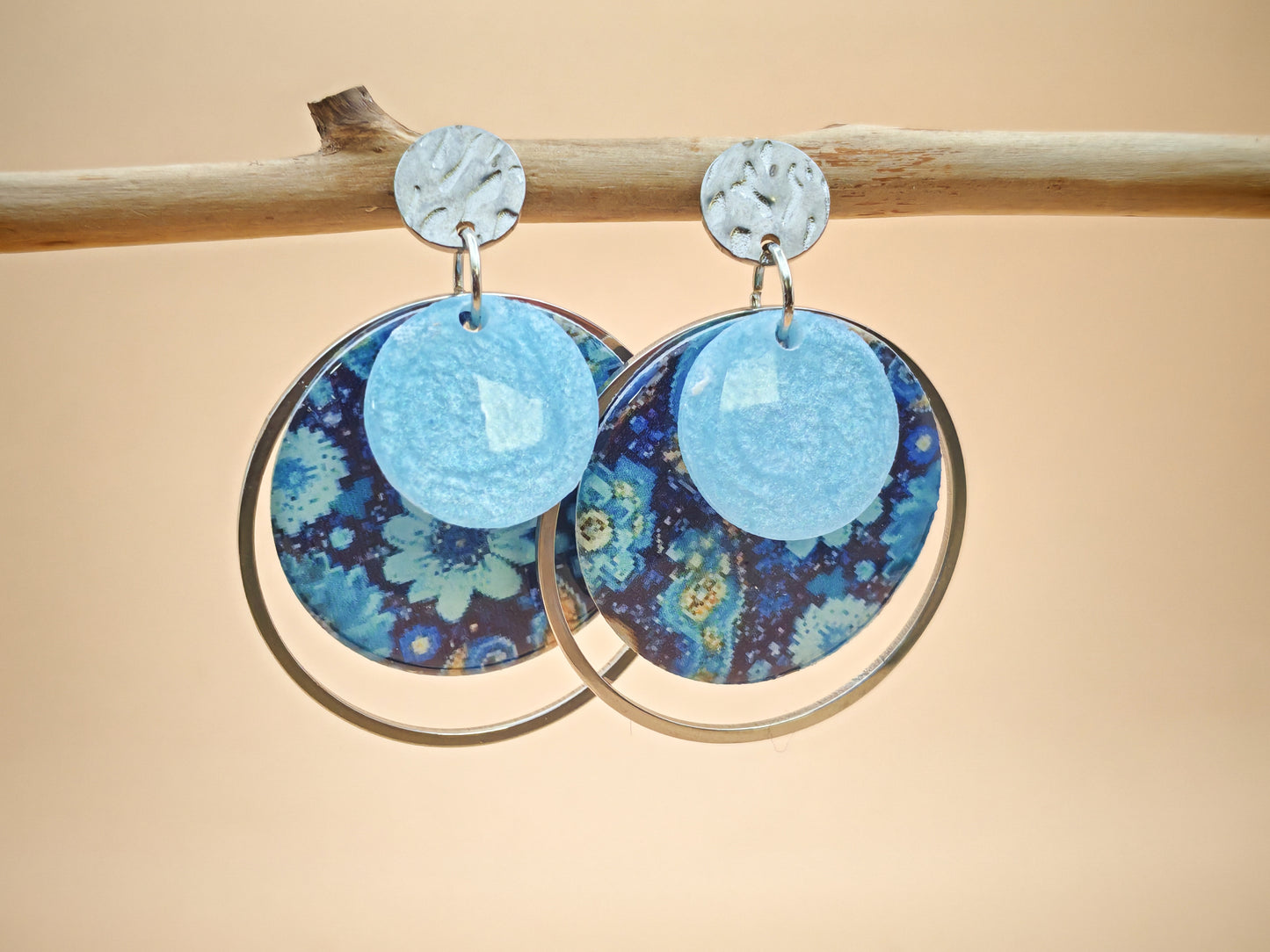 Boucles d’oreilles – Éclosion nocturne