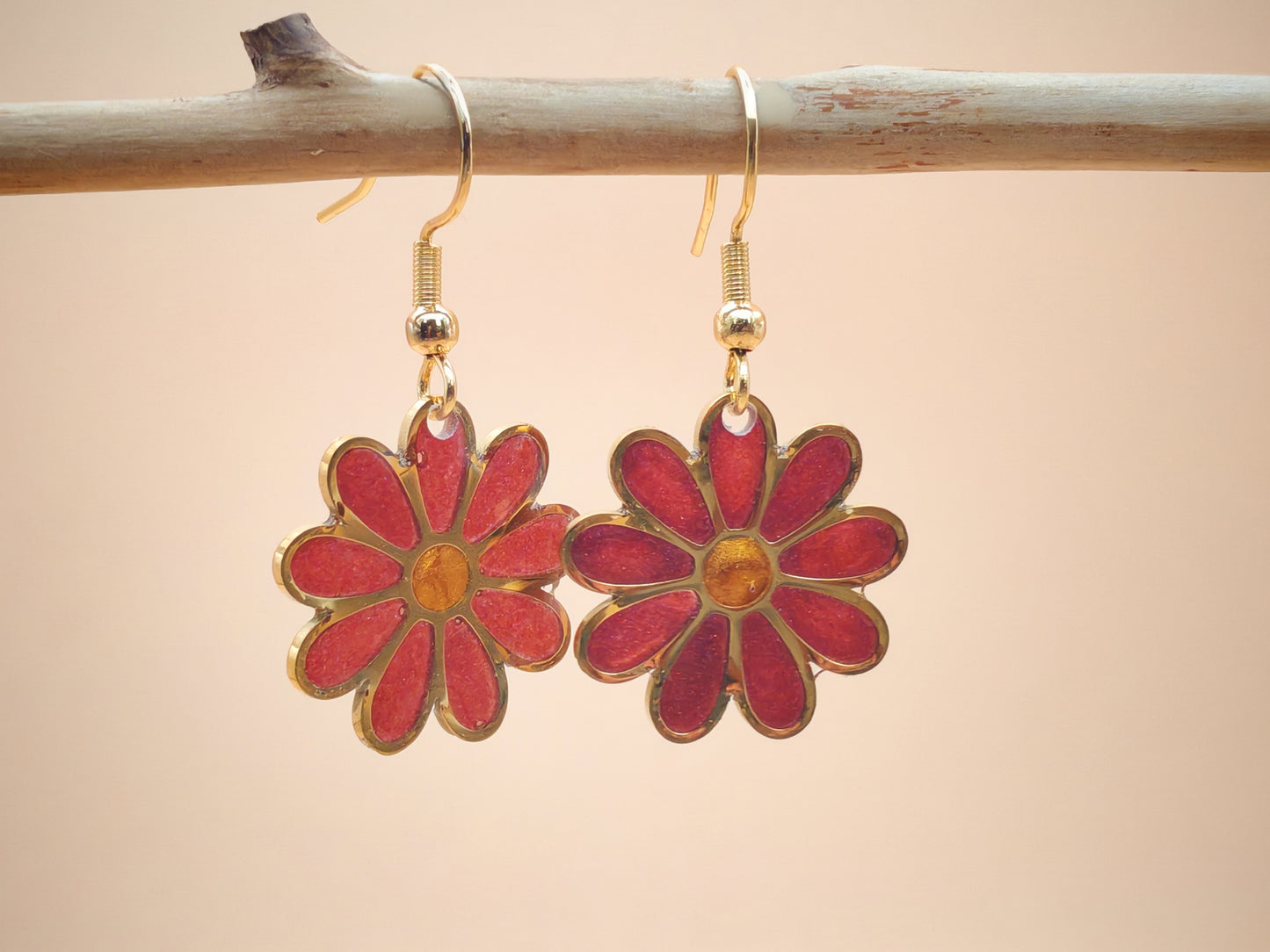 Boucles d’oreilles – Pétales Lumineux