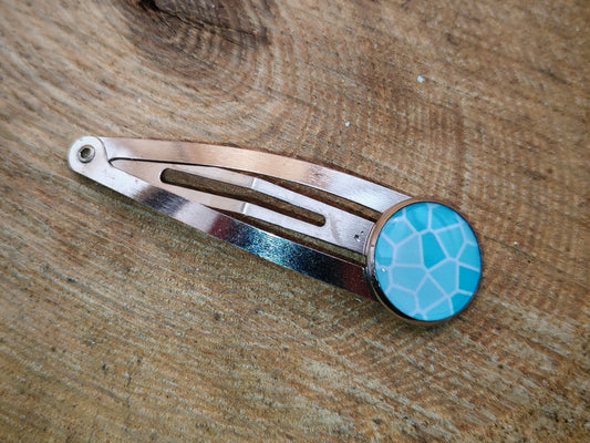 Barrette – Éclats Turquoise