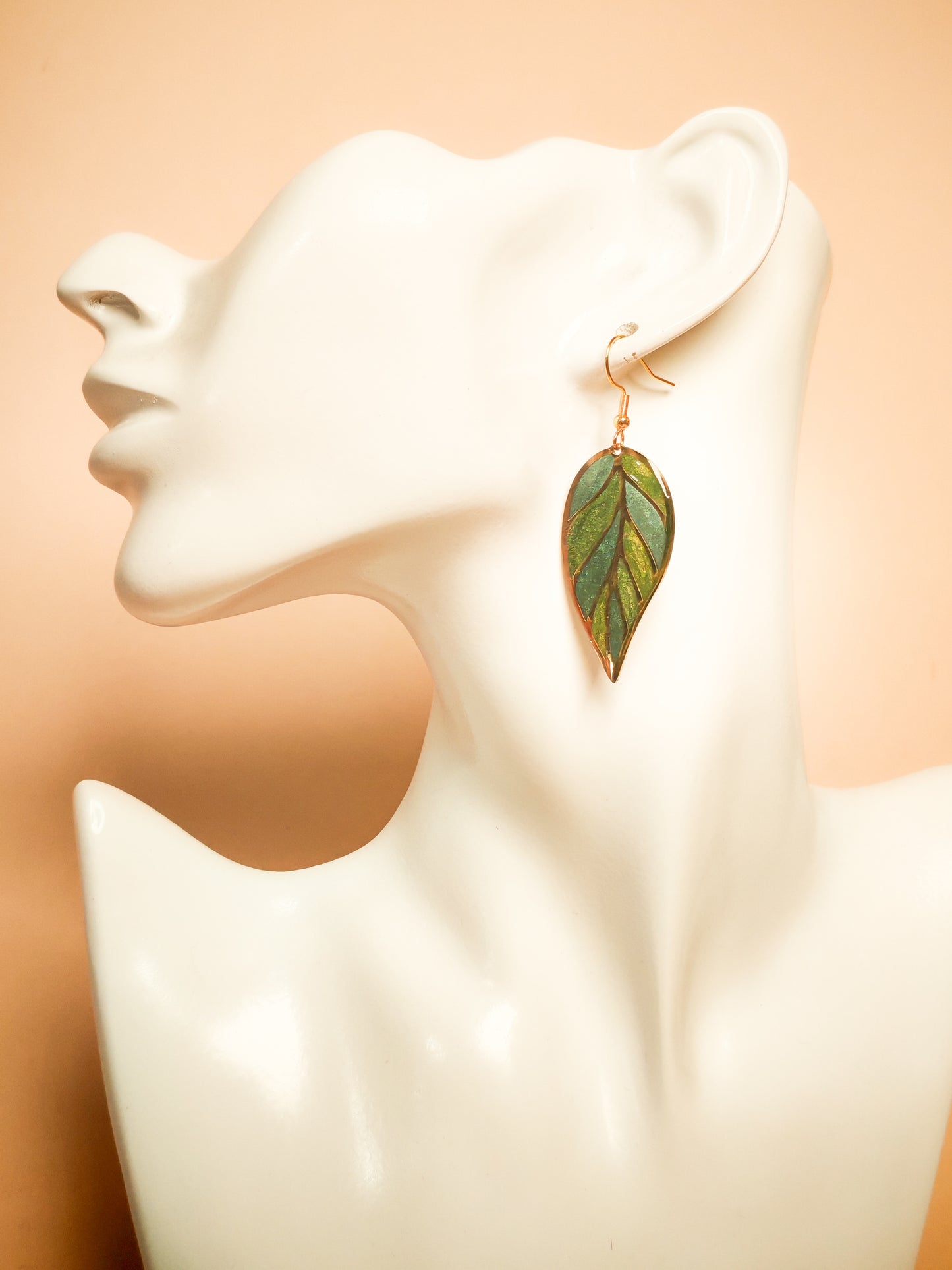 Boucles d'oreilles – Feuilles de forêt enchantée