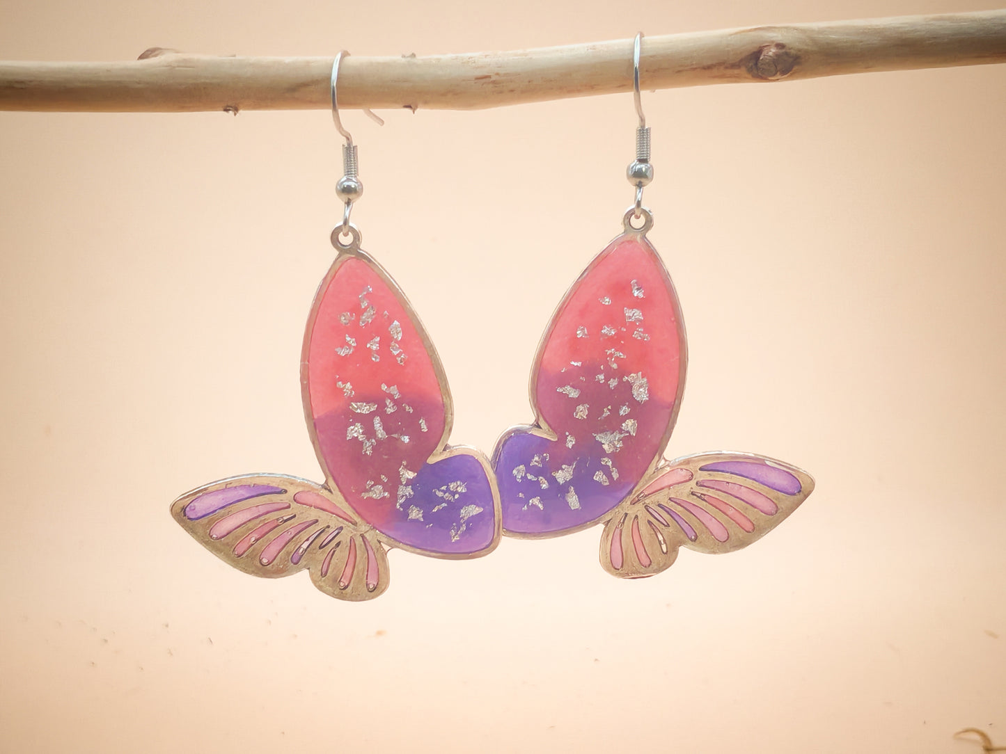 Boucles d’oreilles – Crépuscule Fleuri