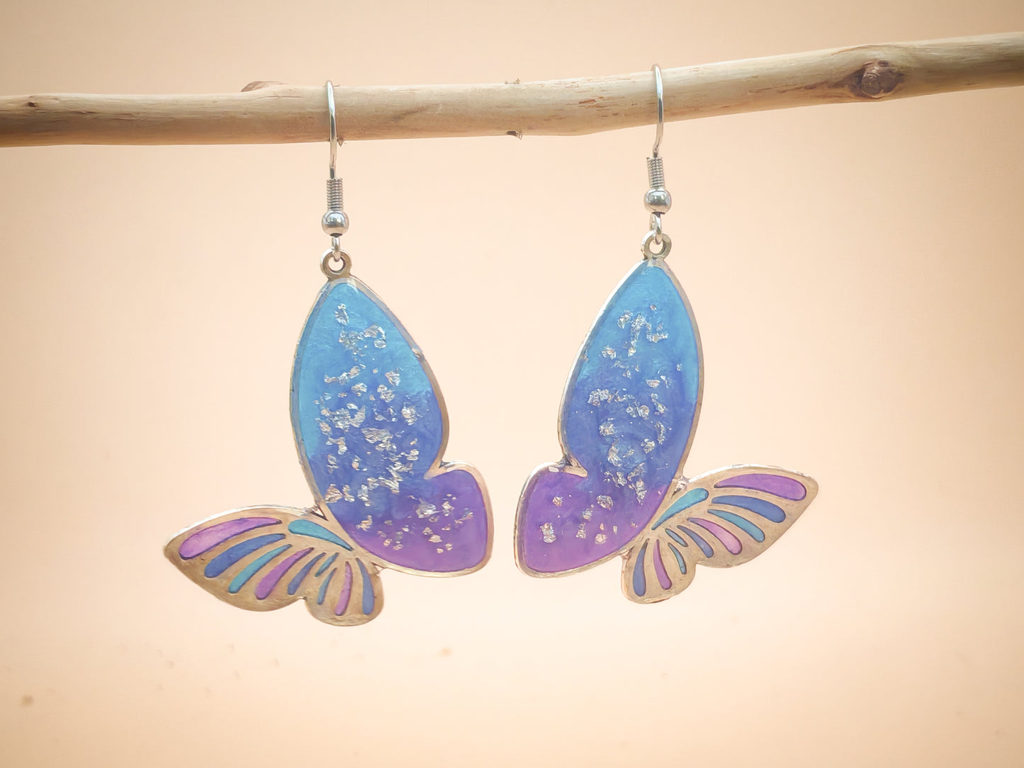Boucles d’oreilles – Ailes de Nébuleuse