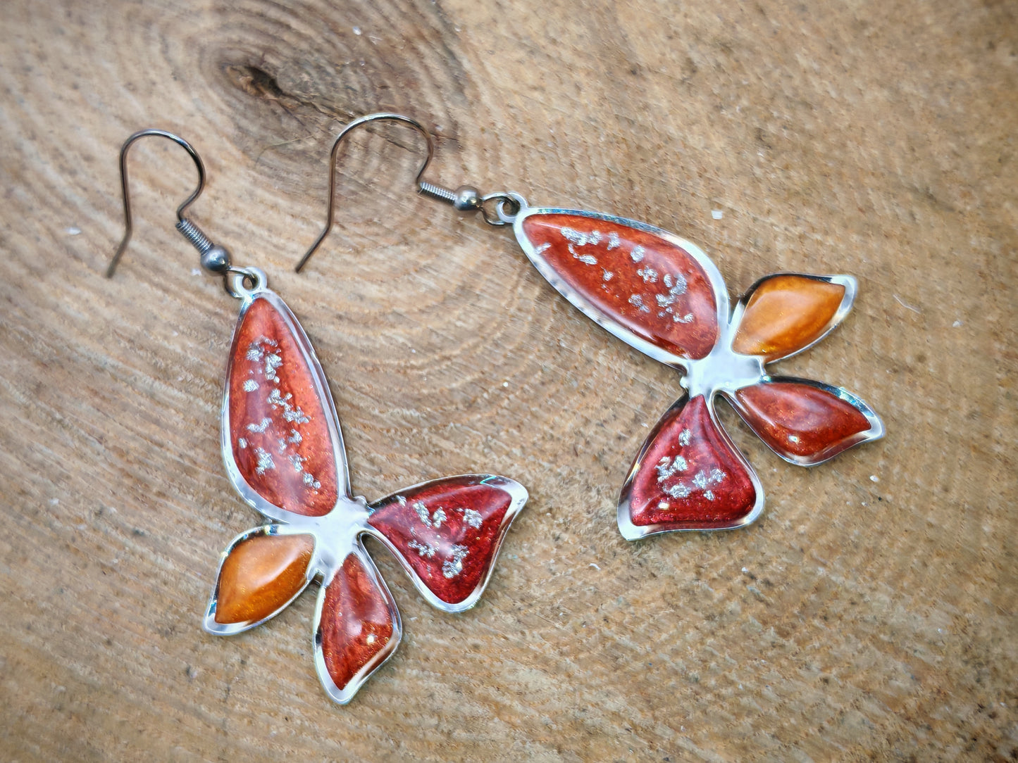 Boucles d’oreilles – Flamme d’Ambre