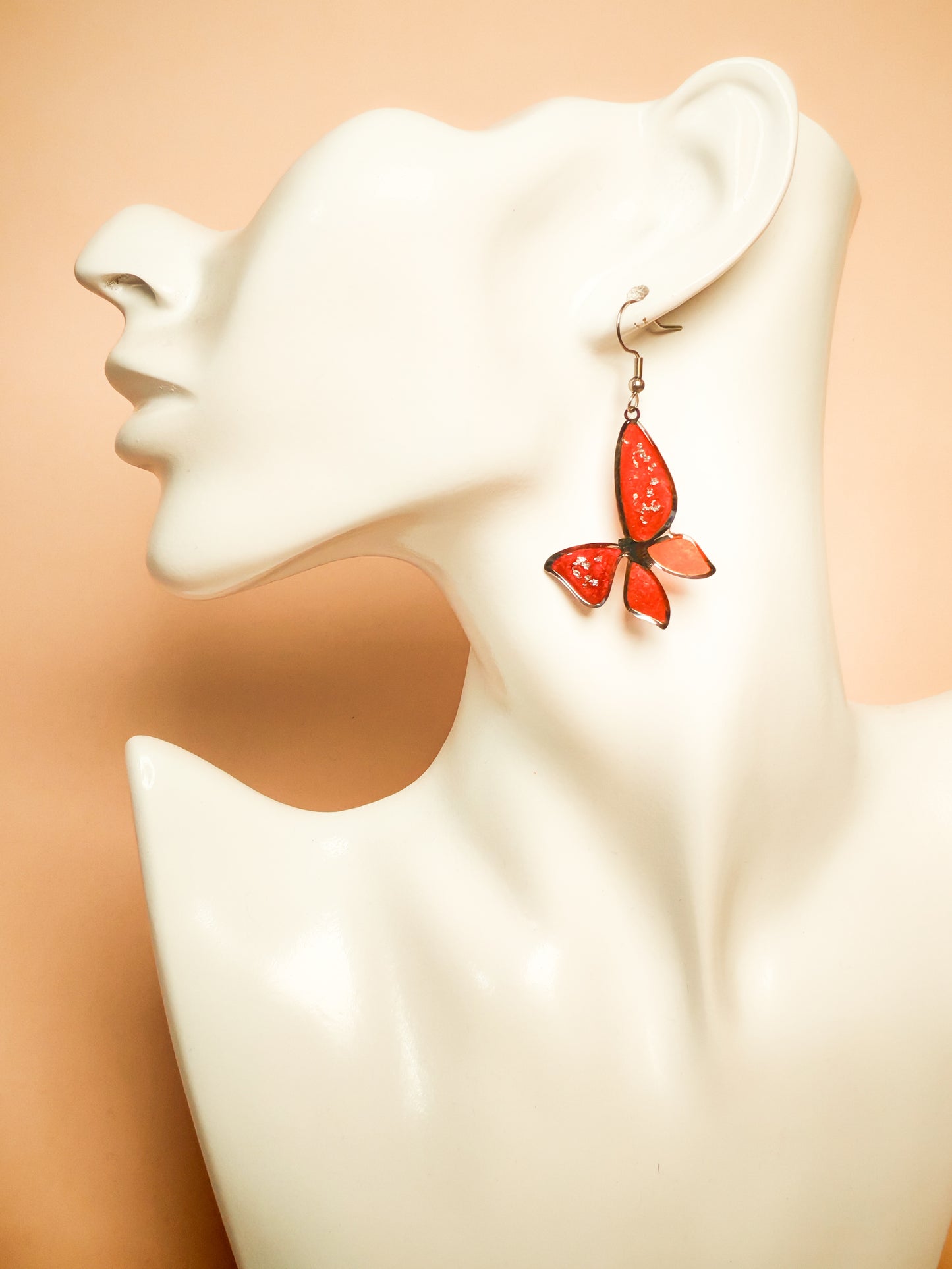 Boucles d’oreilles – Flamme d’Ambre