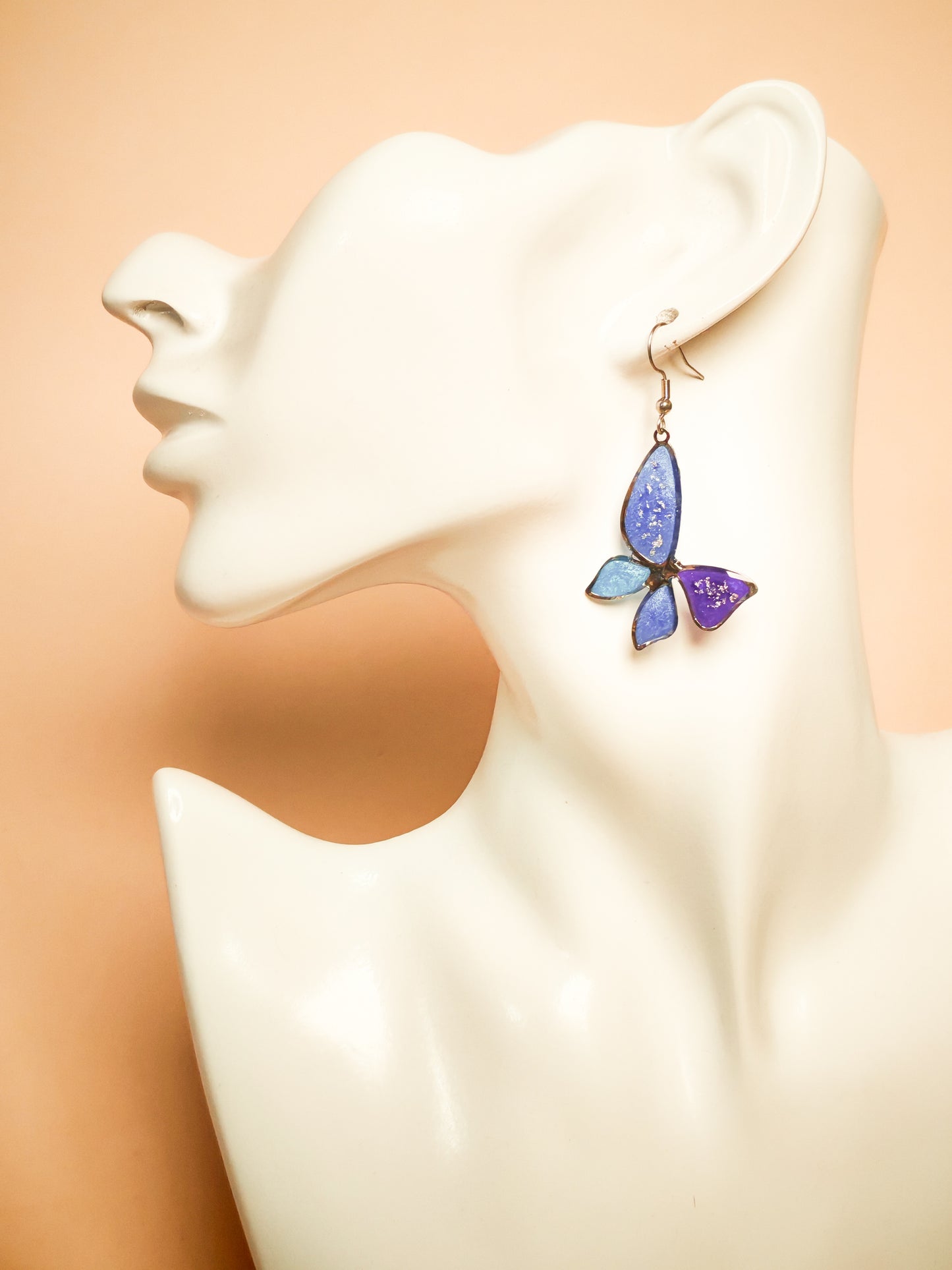 Boucles d’oreilles – Aurore Boréale