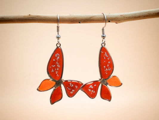 Boucles d’oreilles – Flamme d’Ambre