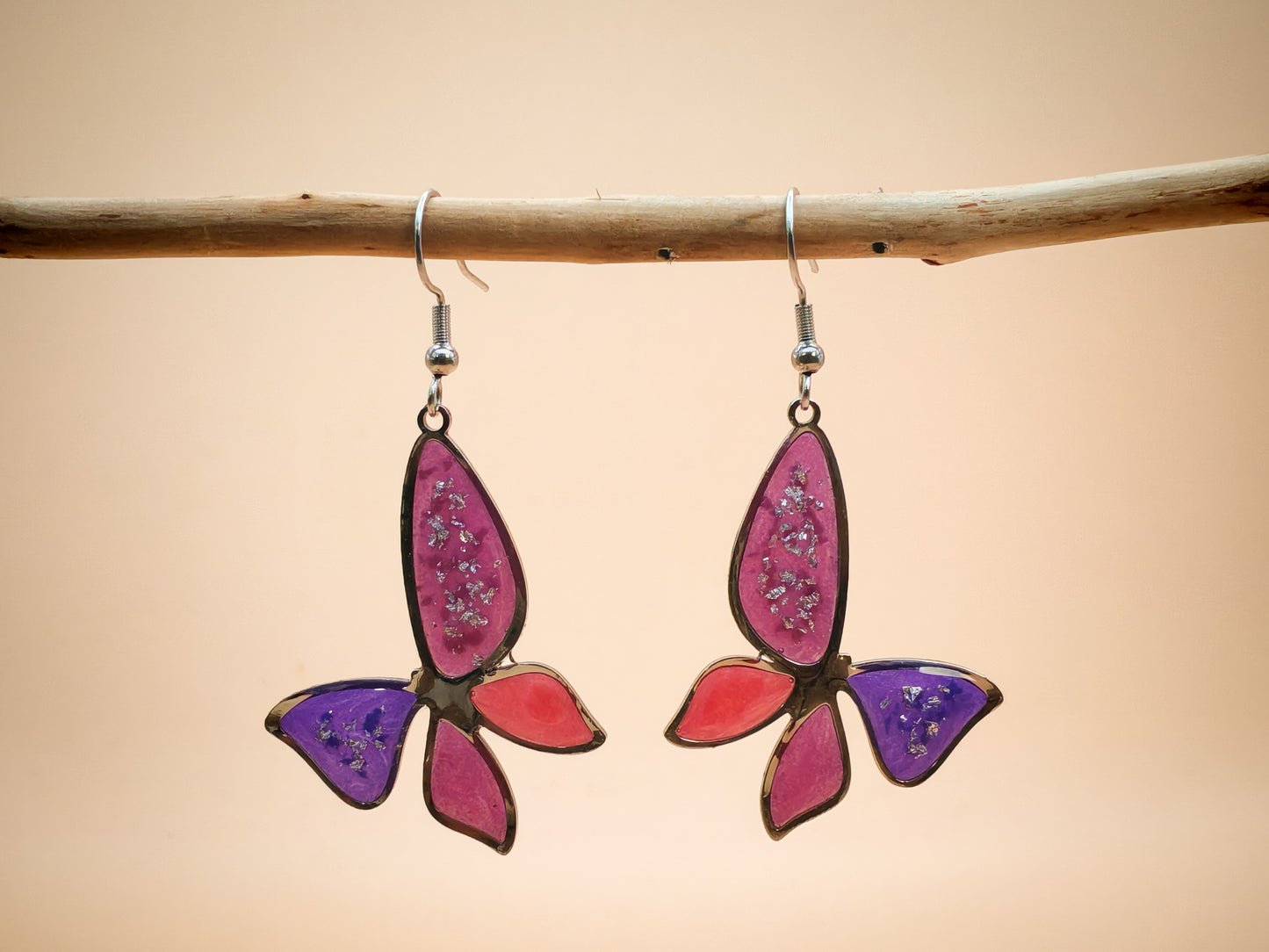 Boucles d’oreilles – Pétales Enchantés