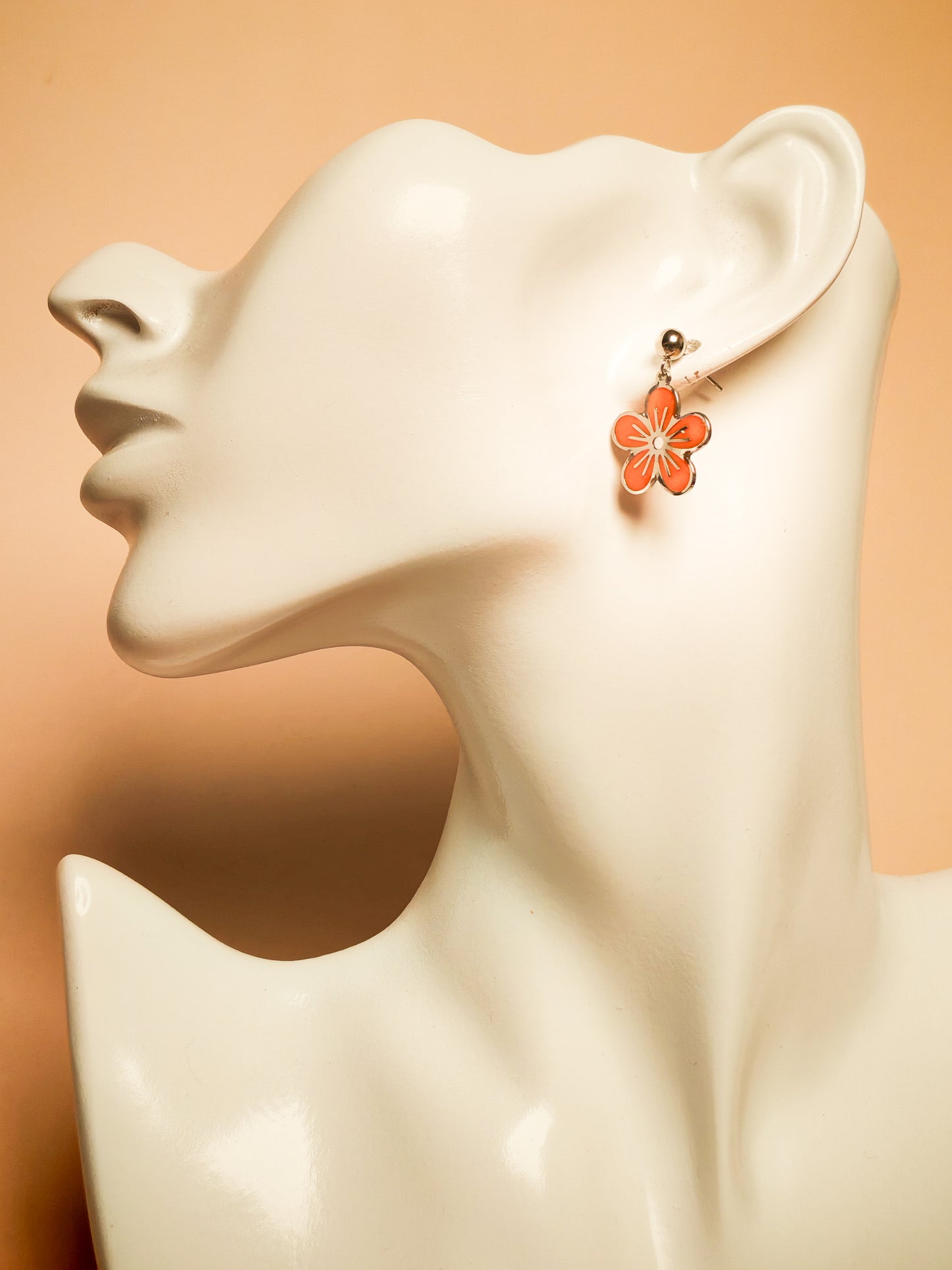 Boucles d'oreilles – Fleurs de velours