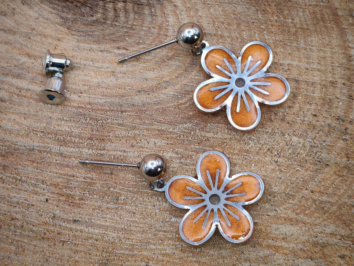 Boucles d'oreilles – Fleurs de velours