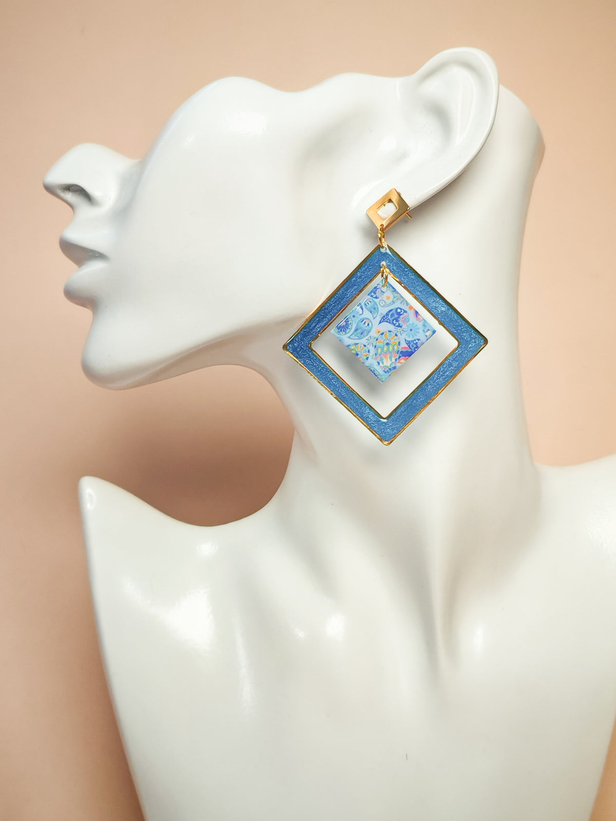 Boucles d’oreilles – Lagon Enchanté